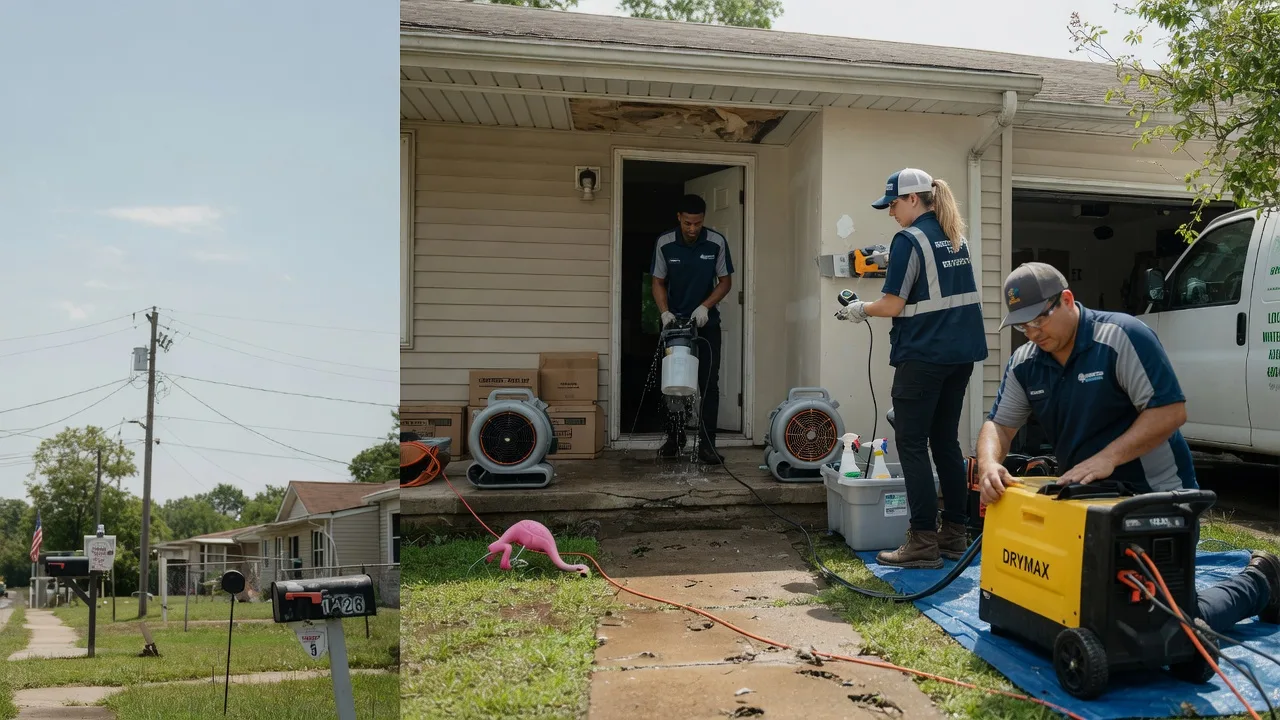Storm Damage Water Removal in Mcqueeney, TX near me